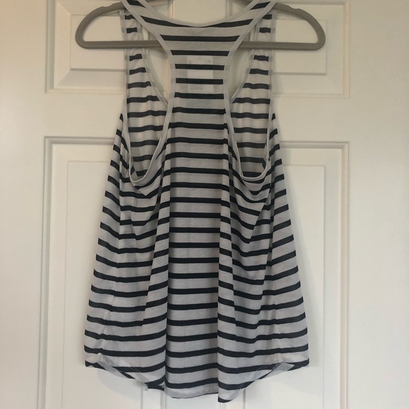 Striped Razor-Back Tank Top - Picture 2 of 4